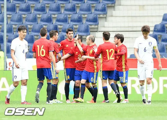 ＜サッカー＞韓国、スペインに1-6大敗…16試合無敗記録ストップ（提供:OSEN）