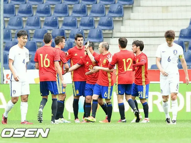 <サッカー>韓国、スペインに1-6大敗…16試合無敗記録ストップ(提供:OSEN)