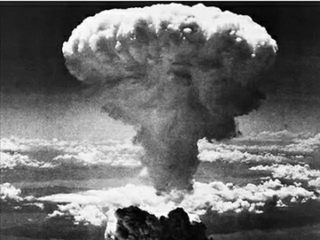 １９４５年８月９日、長崎に原爆が投下されたときの様子＝（ＡＰ＝聯合ニュース）
