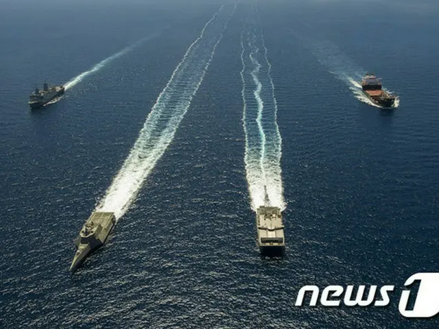韓国海軍、歴代最大規模の「環太平洋合同演習」参加のため出航（提供:news1）