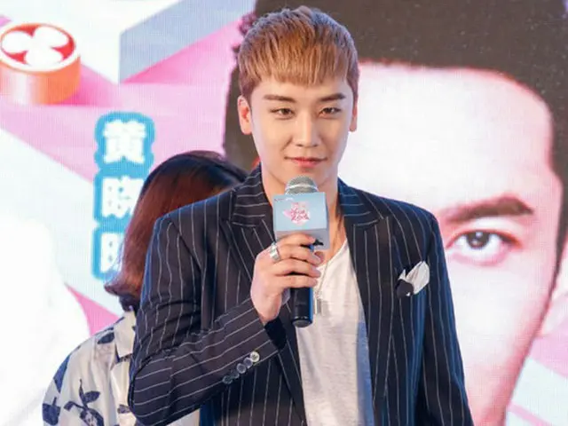 韓国男性グループ「BIGBANG」V.Iが中国バラエティ番組「加油！美少女」に出演することがわかった。（提供:OSEN）
