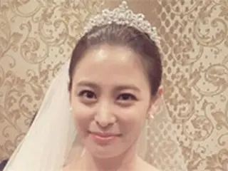 きょう結婚の女優パク・ヒボン、ウエディングドレス姿を公開！