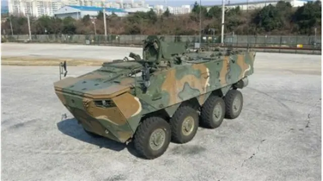 装輪装甲車（防衛事業庁提供）＝（聯合ニュース）