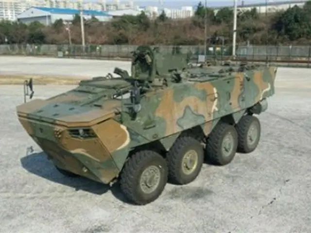 装輪装甲車（防衛事業庁提供）＝（聯合ニュース）