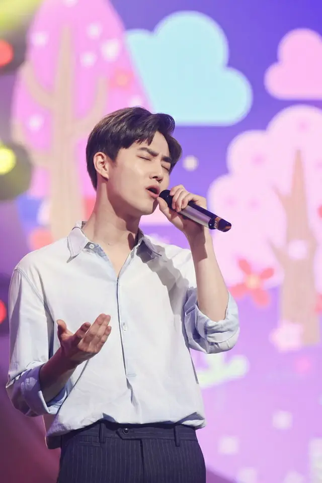 SUHO（EXO）、「デュエット歌謡祭」の熱狂的ファンを立証 「初回から全て視聴」