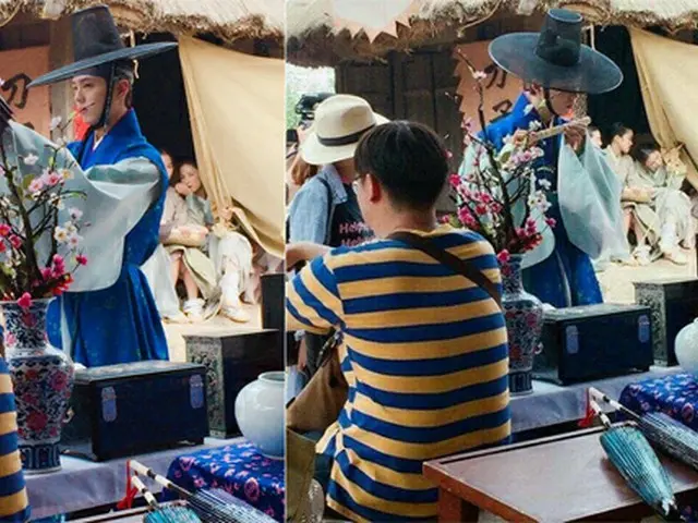 韓国俳優パク・ボゴム（22）の「雲が描いた月明かり」撮影現場が公開された。出処:BUJADA