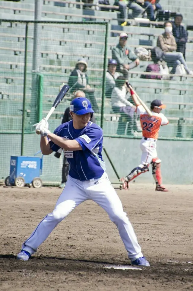 日本プロ野球・ヤクルトスワローズのハ・ジェフン（25）が代打出場を果たしたが、ヒットなしに終わった。（提供:news1）