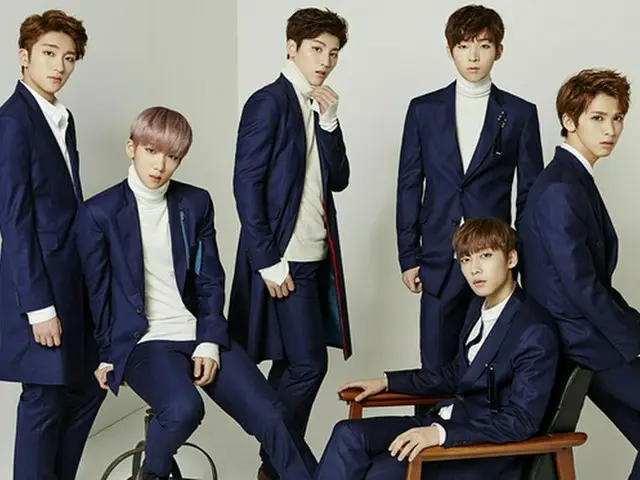 韓国アイドルグループ「SNUPER」が中国BOY LONDONファッションショーのランウェイと祝賀ステージを飾る。（提供:news1）