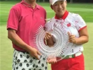 申ジエが日本女子ゴルフツアーで優勝　同一大会３連覇