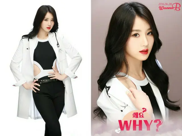 韓国ガールズグループ「WANNA.B」が女医コンセプトの個人ティーザーイメージを公開した。（提供:news1）