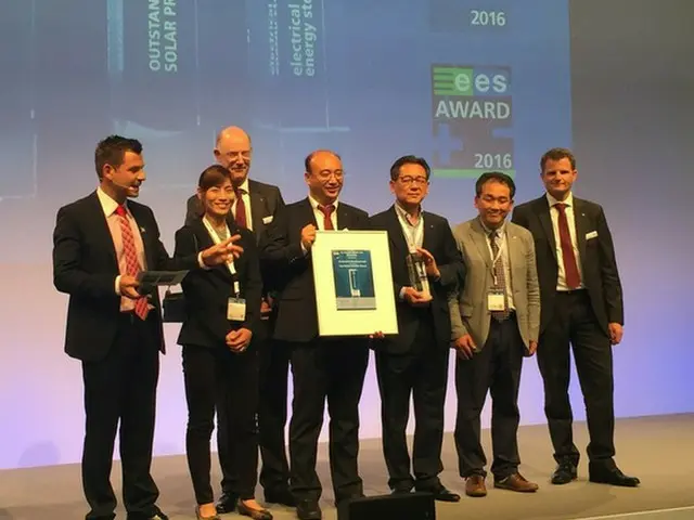 韓国LG電子が世界最大の太陽光展示会で本賞を受賞した。LG電子は太陽光モジュールで3回受賞した初のアジア企業となった。（提供:news1）