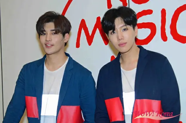 「F.CUZ」左からカン、イェジュン