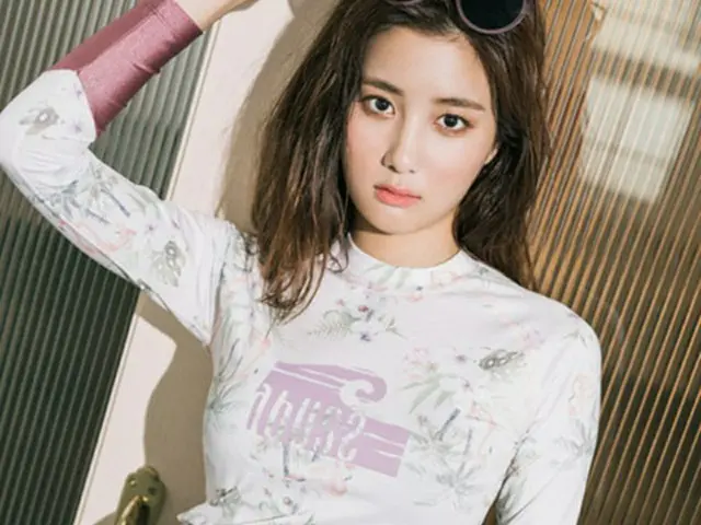 韓国ガールズグループ「TAHITI」ジスが巨額の個人スポンサー＝いわゆる”パトロン”の接近を暴露していたことに関して口を開いた。（提供:news1）