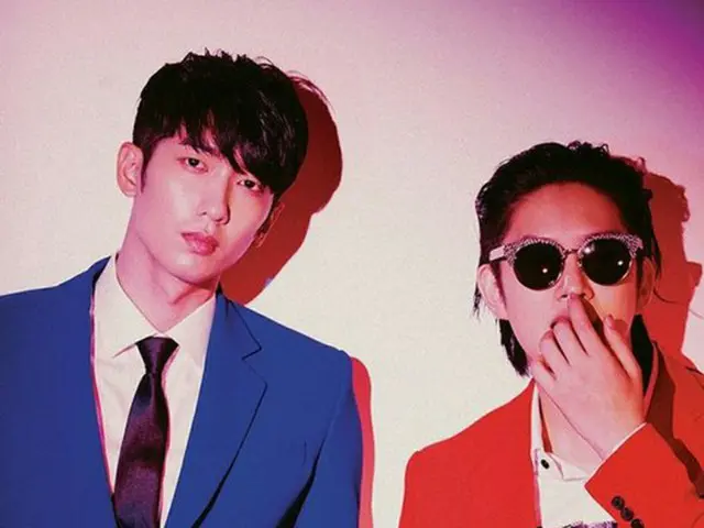 キム・ヒチョル（SUPER JUNIOR）＆キム・ジョンモ（TRAX）がトロット（演歌）曲「Ulsanbawi」でカムバックする。（提供:OSEN）