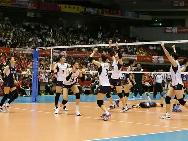 ＜女子バレー＞五輪出場の韓国代表チーム、初戦・日本戦に焦点