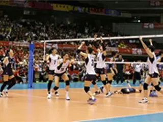＜女子バレー＞五輪出場の韓国代表チーム、初戦・日本戦に焦点