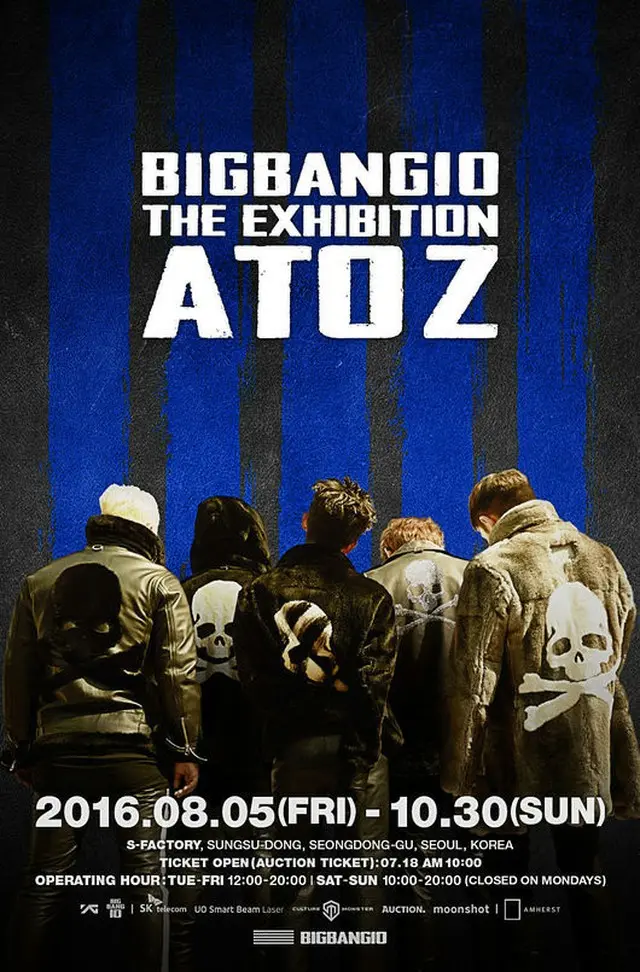 「BIGBANG」がデビュー10周年展示会「BIGBANG10 THE EXHIBITION: A TO Z」完全体ポスターを公開した。（提供:OSEN）