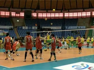 ＜バレーボール＞U-20韓国代表、銅メダル獲得＝アジアユース選手権
