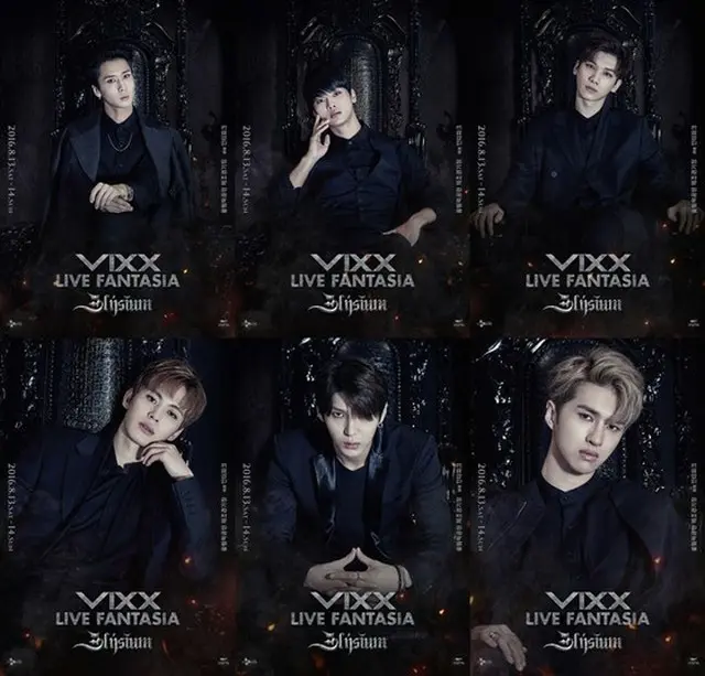 アイドルグループ「VIXX」が6人6色の個性あふれる個別ポスターを公開した。（提供:OSEN）