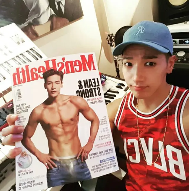 人気アイドルグループ「2PM」のJun.Kが雑誌の表紙を飾った（提供:OSEN）