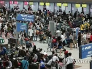 仁川空港の利用者が５億人突破　開港から１５年