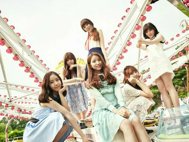 韓国ガールズグループ「GFRIEND」が、ガールズグループの中で1年間で最も多く1位トロフィーを獲得し、記録更新を続けている。（提供:OSEN）