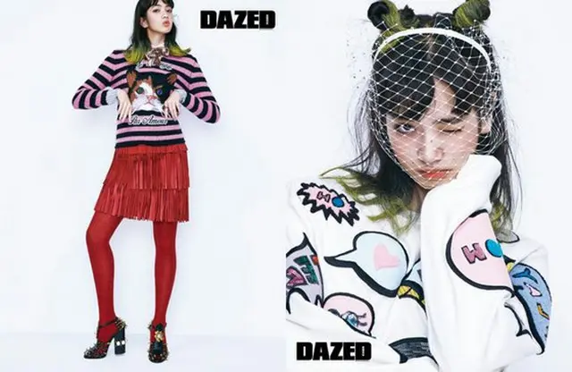 日本のライジングスター、小松菜奈（20）が韓国ファッション誌インタビューで、女優ペ・ドゥナ（36）のファンであることを明かした。（提供:OSEN）