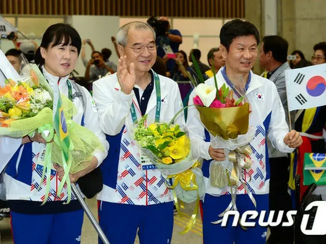 2016リオデジャネイロ五輪に出場する韓国選手団が開会式で52番目に入場する。