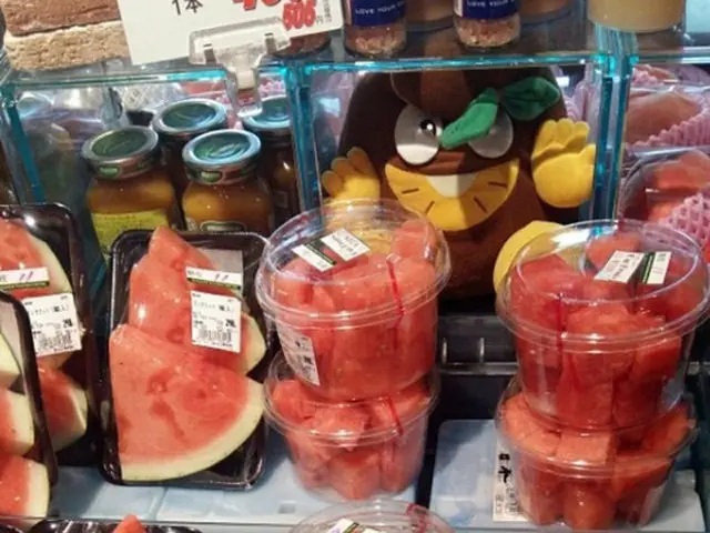 韓国の全羅北道(チョルラプクド)井邑市(チョンウプシ)地域の特産品である「種なしスイカ」とミニトマトの日本輸出物量が大幅に増えた。(提供:news1)