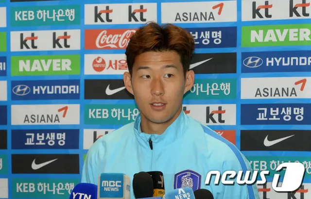 オーバーエイジ枠で2016リオ五輪に出場するサッカー男子韓国代表ソン・フンミン（24、トッテナム・ホットスパー）がメダル獲得に強い意志を見せた。