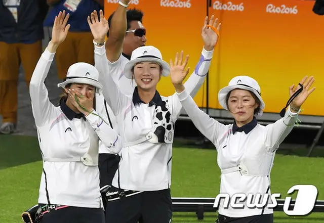 韓国の女子アーチェリー代表チームが男女合わせて五輪アーチェリー史上初の団体戦8連覇を達成し、歴代五輪単一種目最多連覇記録と肩を並べた。