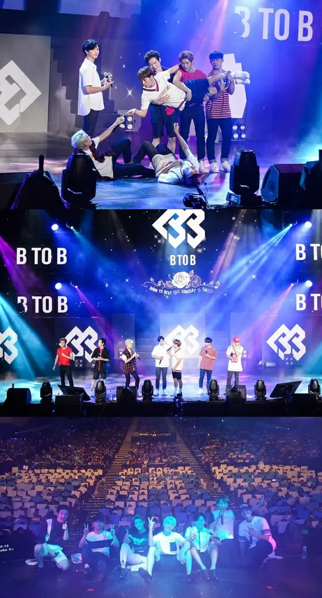 「BTOB」 台湾での初単独公演も大盛況 ”幸せな時間”（提供:news1）