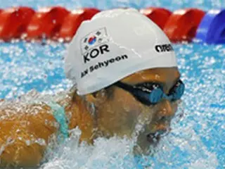 ＜リオ五輪＞アン・セヒョン、女子バタフライ200m決勝進出ならず