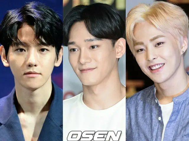 「EXO」のBAEK HYUN、XIUMIN、CHENがSBSドラマ「月の恋人－歩歩驚心:麗」のメインエンディングテーマを歌う（提供:OSEN）