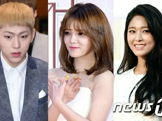 韓国アイドルグループ「Block B」のジコと、ガールズグループ「AOA」のソリョンが交際を認めたが、二人を結んだ人物について関心が高まっている。（提供:OSEN）