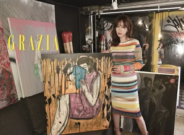 韓国女優カン・イェウォン（36）が自身の個人アトリエで撮影した画報を公開した。（提供:news1）