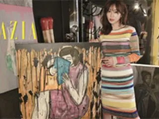 女優カン・イェウォン、自身のアトリエを公開「10分の余裕さえあれば絵を描いている」