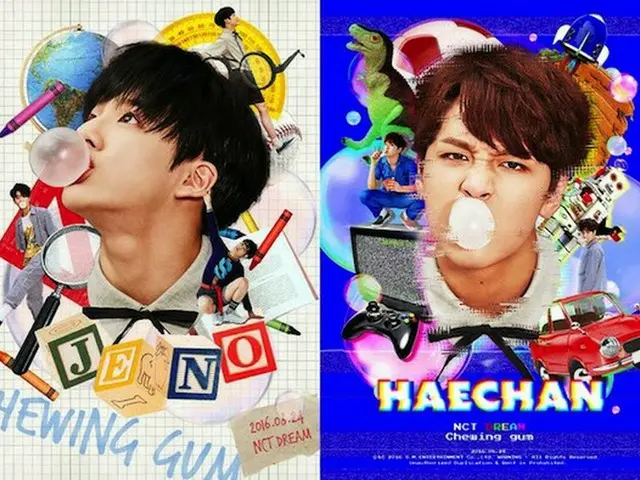 「NCT DREAM」のメンバーJENO（ジェノ）とHAECHAN（ヘチャン）のティーザーイメージが公開された（提供:OSEN）