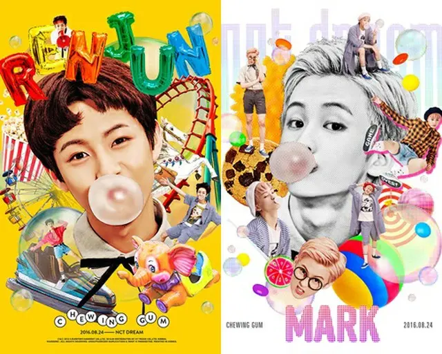 「NCT DREAM」のメンバー、RENJUN（レンジュン）とMARK（マーク）のイメージカットが公開された。（提供:OSEN）
