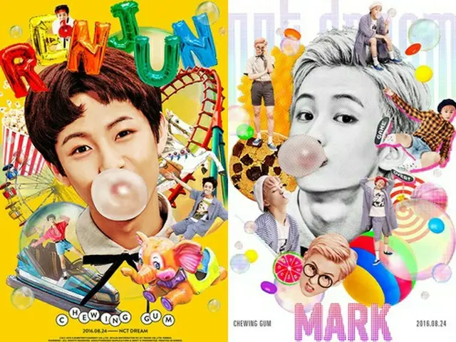 「NCT DREAM」のメンバー、RENJUN（レンジュン）とMARK（マーク）のイメージカットが公開された。（提供:OSEN）