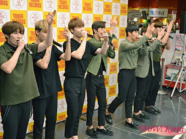 「MADTOWN」左からデウォン、バフィー、ホ、イゴン、ジョタ、ムース、ホジュン