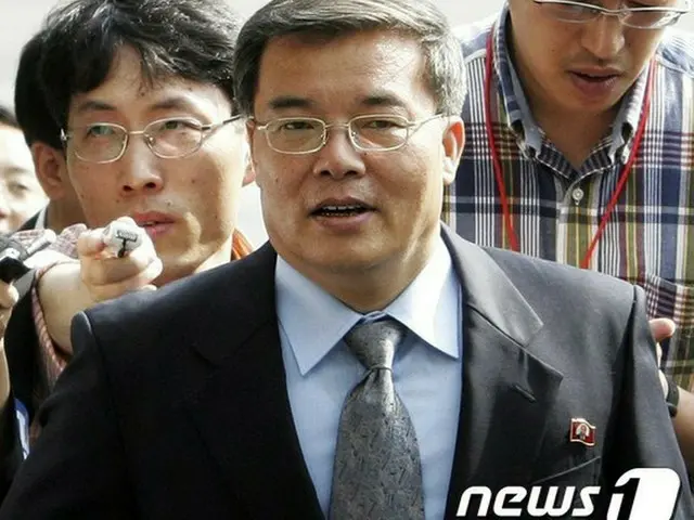 テ・ヨンホ在英北朝鮮大使館公使の亡命事件後、本国へ召還されたヒョン・ハクボン在英北朝鮮大使が交代し、後任にチェ・イル外務省局長が任命されたと伝えられた。写真はヒョン・ハクボン在英北朝鮮大使。