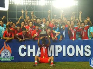 ＜サッカー＞U-16韓国代表チーム、AFC選手権参加…15日からインドで開催