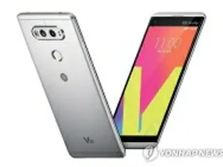 ＬＧ電子　新型スマホ「Ｖ２０」公開＝月末から発売