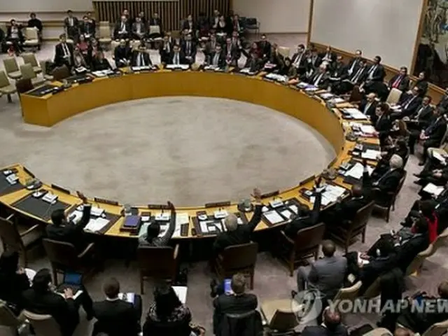 安保理理事会会合の模様（資料写真）＝（聯合ニュース）