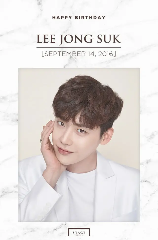 YGエンタ、俳優イ・ジョンソクの誕生日に合わせ”お祝いイメージ”公開（提供:news1）