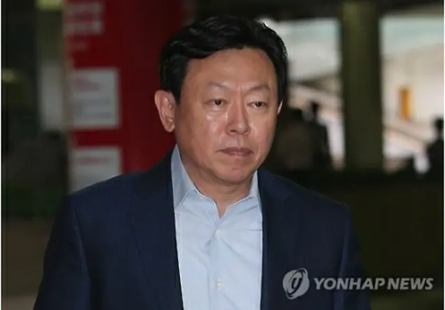 辛東彬氏＝（聯合ニュース）