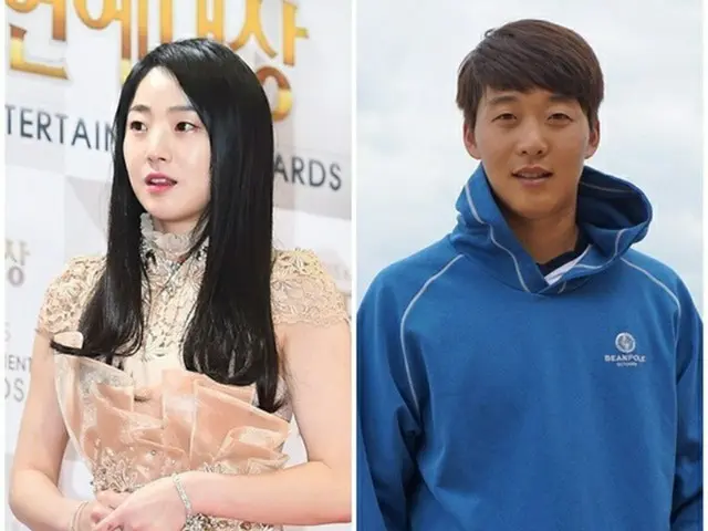 韓国の女性お笑い芸人ホ・ミン（30）がプロ野球選手チョン・イヌク（25、サムスン・ライオンズ）と熱愛中だ。
