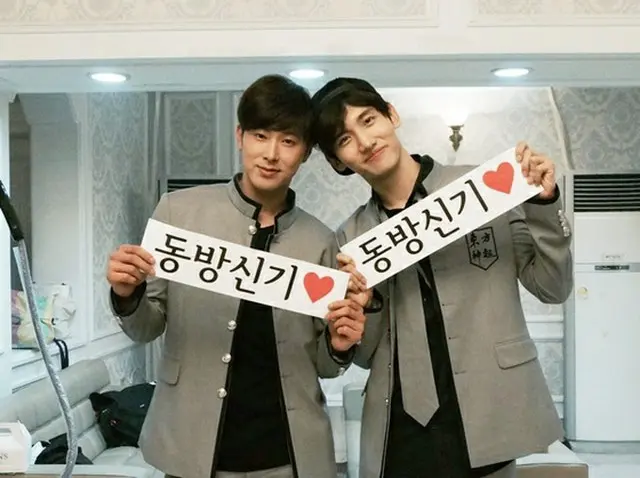 韓国アイドルグループ「東方神起」が変わりないパワーでオリコンランキング1位を獲得した。（提供:news1）