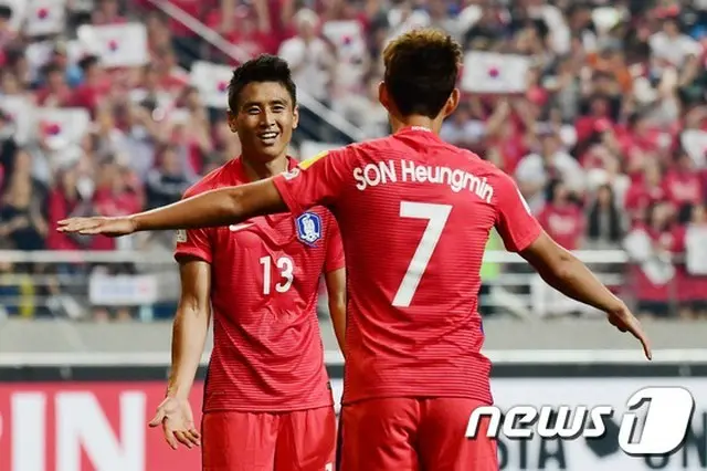 サッカー韓国代表、新たな背番号を公開＝ソン・フンミン「7」、キ・ソンヨン「16」